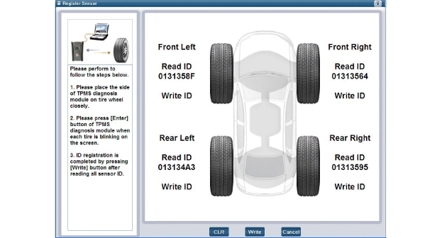 Hyundai i-20 Manuel de l'utilisateur : Systeme de Surveillance de la  Pression des Pneus (TPMS) (Type B) : Que faire en cas d'urgence